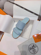 HM Mona Sandals Light Blue Leather 799039