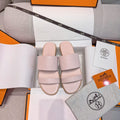 HM Mona Sandals Light Pink Leather 799040