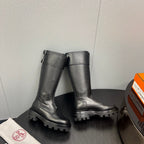 HM High Boots 30mm Black Cowhide 952461