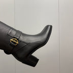 HM Justine 50 Boot Black Cowhide 952361