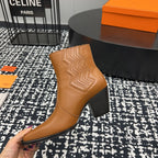 HM Vegas Ankle Boot 75mm Brown Cowhide 952372