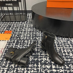 HM Jill 60 Ankle Boot Black Cowhide 968800