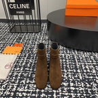 HM Jill 60 Ankle Boot Earth Brown Suede 952380