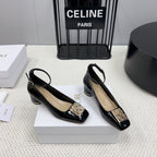 Miss Dior Pump 45mm In Black Glossy Lambskin 995141