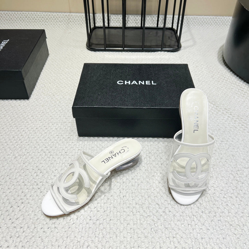 CC 25 Mule 3cm PVC Calfskin