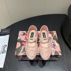 DC 25 Mary Jane Nude Lace And Sheepskin 381624