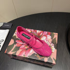 DC 25 Mary Jane Pink Lace And Sheepskin 381625