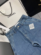 Loew White Anagram Blue Jean