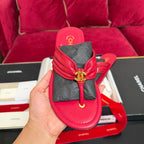 Chanel 2026 Flip-slop Sandal Red Lambskin 742745
