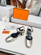 Kamilla ?60 pump Gold Lambskin 214075