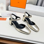 Kamilla ?60 pump Gold Lambskin 214075