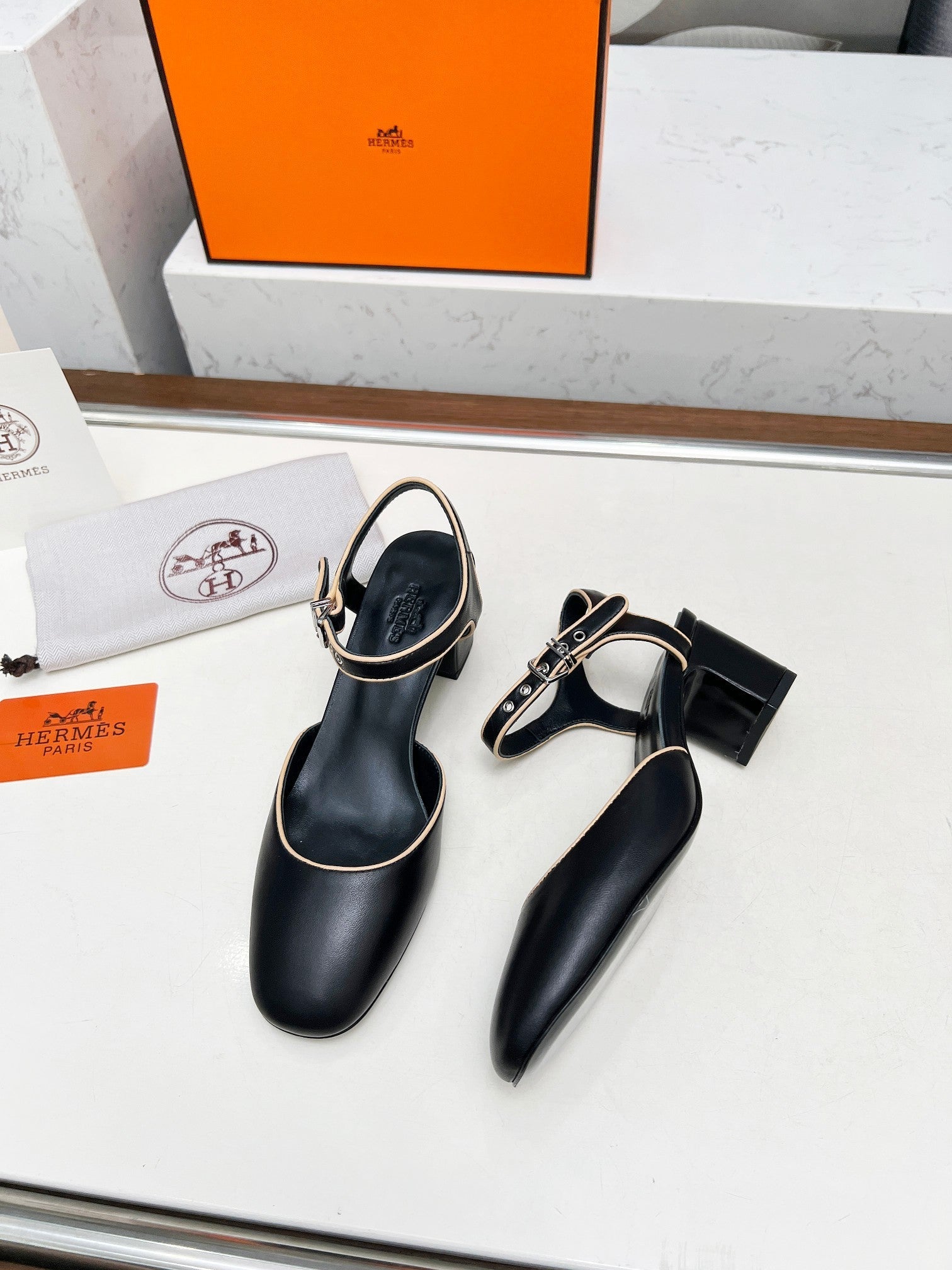 Kamilla ?60 pump Black Lambskin 214074