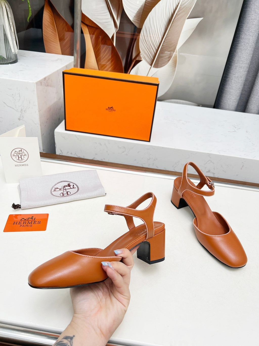 Kamilla ?60 pump Tan Lambskin 214073