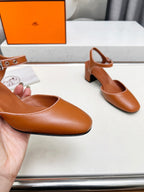 Kamilla ?60 pump Tan Lambskin 214073