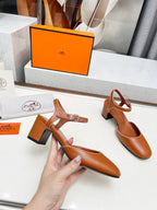 Kamilla ?60 pump Tan Lambskin 214073