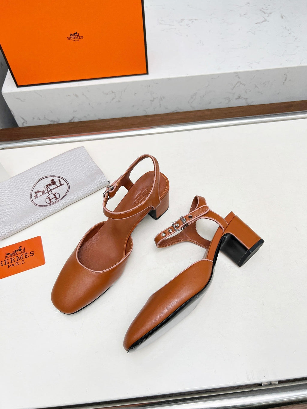 Kamilla ?60 pump Tan Lambskin 214073