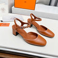 Kamilla ?60 pump Tan Lambskin 214073