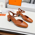 Kamilla ?60 pump Tan Lambskin 214073