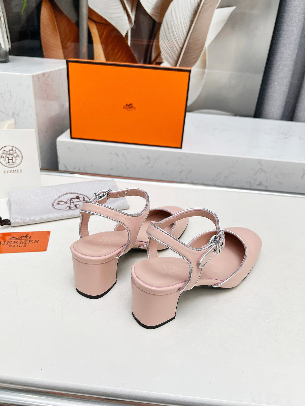 Kamilla ?60 pump Pink Lambskin 214072