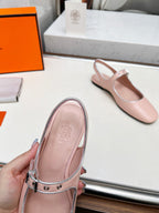 Kleo Slingback Pink Lambskin 214070