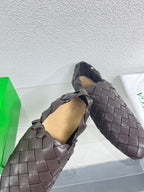 Bottega Veneta Intrecciato Dark Brown Lambskin 972903