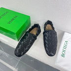 Bottega Veneta Intrecciato Black Lambskin 972909