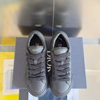 CD B33 Sneaker 40mm Black Monogram Cowhide