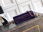 CC 26C Flap Bag 20 Purple Velvet