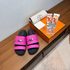 HM Jackson Sandals Bright Pink Espom Leather 707175