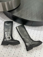 Viv Ranger Diamond Boots Black Calfskin 365207