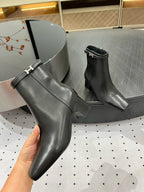 HM Hommage Ankle Boot 50mm Black Cowhide 954735