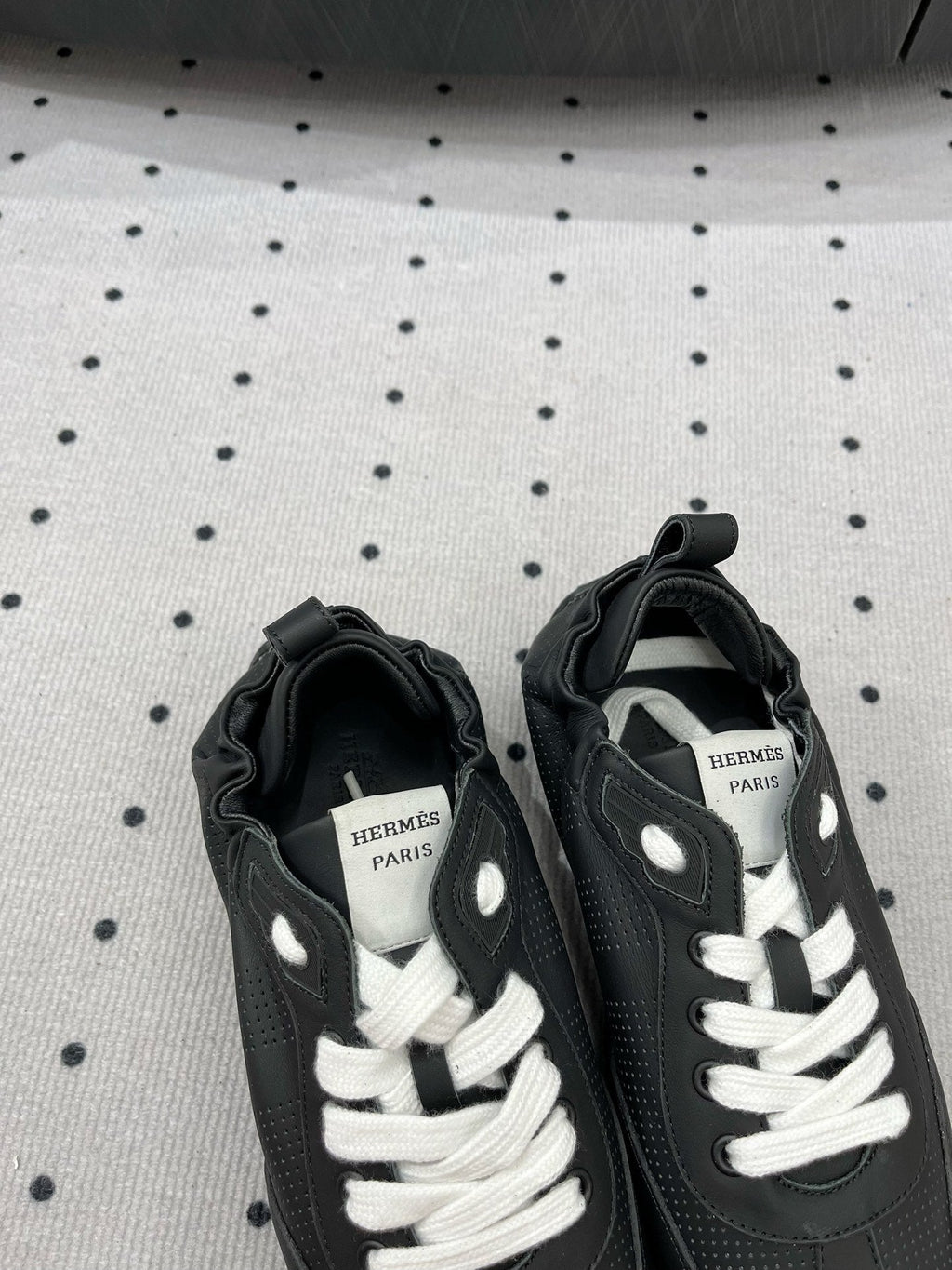 HM Sneaker 10mm In Black Cowhide 954748