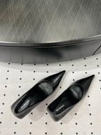 CLASSIC PUMPS 65MM IN BLACK LIZARD PATTERN CALFSKIN