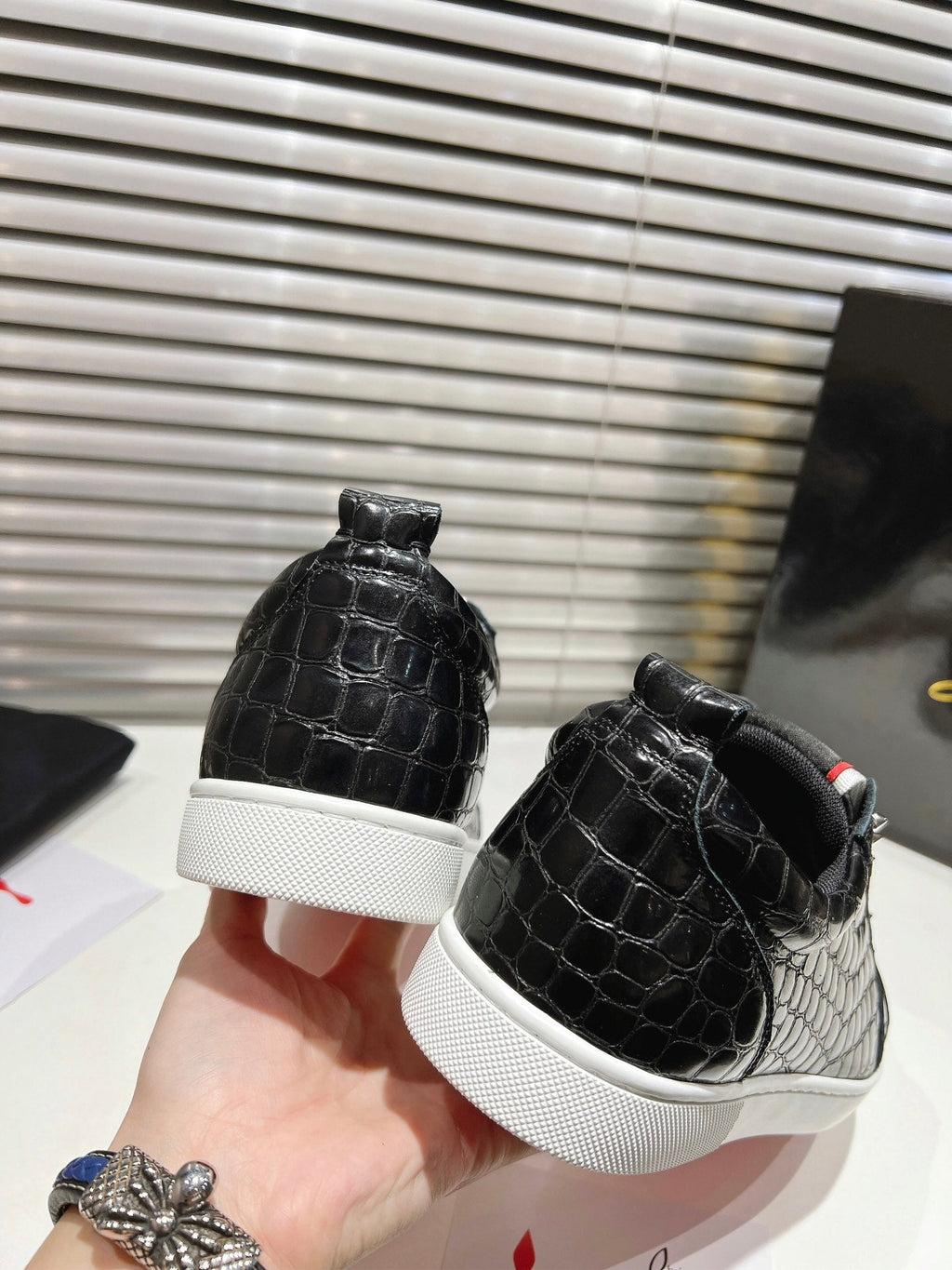 CL F.A.V Fique A Vontade Slip-on sneakers Black Calf Leather 242411