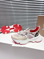 CL 25 Trailnrun Sneaker Pink Calfskin Mesh 323166