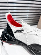 CL 25 Trailnrun Sneaker Black White Calfskin Mesh 323169