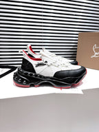 CL 25 Trailnrun Sneaker Black White Calfskin Mesh 323169