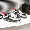 CL 25 Astroloubi Couple's Sneaker Black White Cowhide 323158