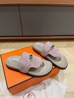 HM 25 Empire Sandal Calfskin and Suede 245689