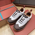 LP Katharina Sneaker Coffee White Technical Fabric 521686