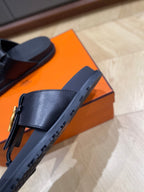 HM 25 Joyce Sandal Calfskin and Rubber 245695