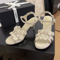 CC 25 Pearl Slingback White Sheepskin 252290