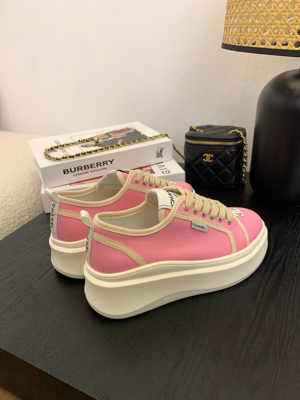 CC25 Sneaker Pink Beige Canvas 288784
