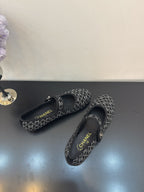 CC 25 Ballet Flats Black Calfskin 331661