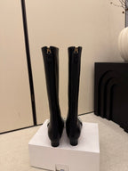 CC 26 Pearl Boot Black Leather 588830