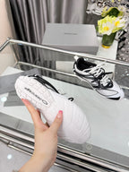 Balenciaga Monday Sneakers Black White Mesh TPU 714949