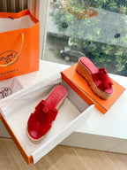 EZE 65 SANDAL CHERRY SUEDE