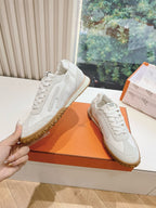 HM JET SNEAKER WHITE CALFSKIN