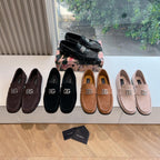 DC 25 Mary Jane Loafers Multicolor Suede 116946