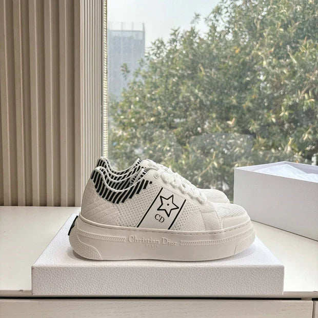 CD 26s Sneaker 45 White Canvas Cowhide 648334